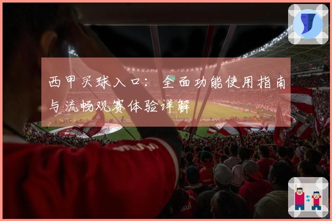 西甲买球入口：全面功能使用指南与流畅观赛体验详解